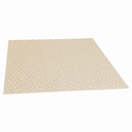 Foss Floors Manhattan 24" X 24" H15 Parchment Carpet Tiles - 15/Box 7ATMH1515PK